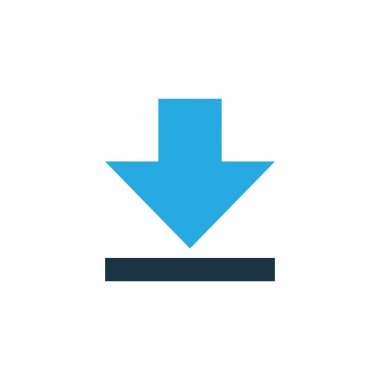 Ok renkli simge sembolü. Üstün kaliteli moda stil öğesinde İndiriyor izole.