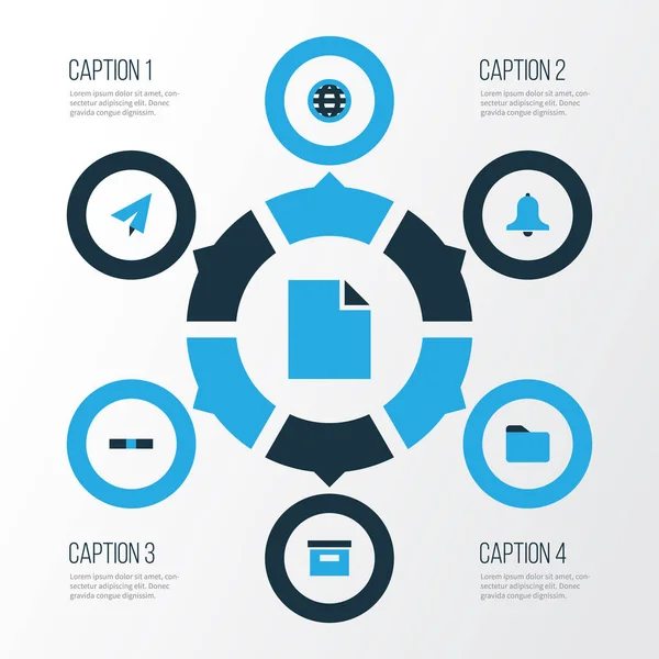 Renkli simgeler kümesi arabirim. Siren, dosyası, topluluğu eksi ve diğer öğeler. Ayrıca sinek, ışık, dosya gibi simgeler içerir.