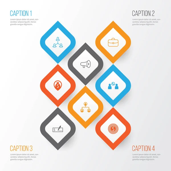 İnsan Icons Set. Hiyerarşi, ortaklık, gezinti ve diğer öğeleri koleksiyonu. Ayrıca takım, organizasyon, Doları gibi simgeler içerir.