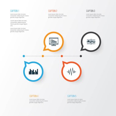 Grafikler, diyagramlar ve istatistik simgeleri kümesi. Kaliteli sembol koleksiyonu. Simgeler web, uygulama ve UI tasarımı için kullanılabilir.