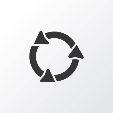 Dolambaçlı simgesi simgesi. Premium Kalite izole geri dönüşüm öğe Trendy tarzı.