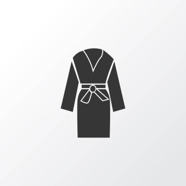 Sarafan simgesi simgesi. Premium Kalite izole gece elbisesi öğe Trendy tarzı.