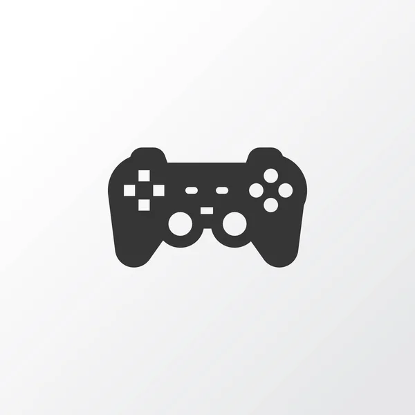 Symbole d'icône de manette de jeu. Élément de joystick isolé de qualité Premium dans un style tendance . — Image vectorielle