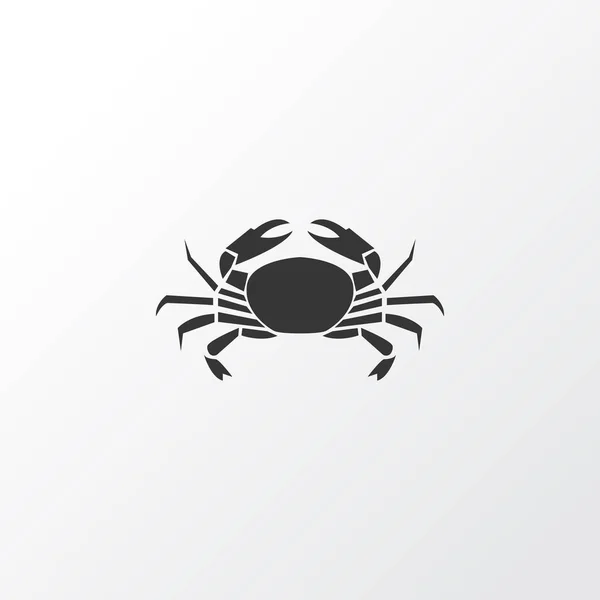 Krabba ikon Symbol. Premiumkvalitet isolerade Cancer Element i trendig stil. — Stock vektor