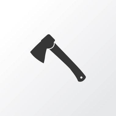 Balta simgesi simgesi. Premium Kalite izole balta öğe trendy tarzı.