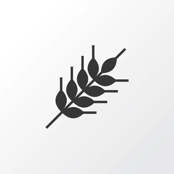 Symbole icône blé. Élément de grain isolé de qualité supérieure dans un style tendance . — Image vectorielle