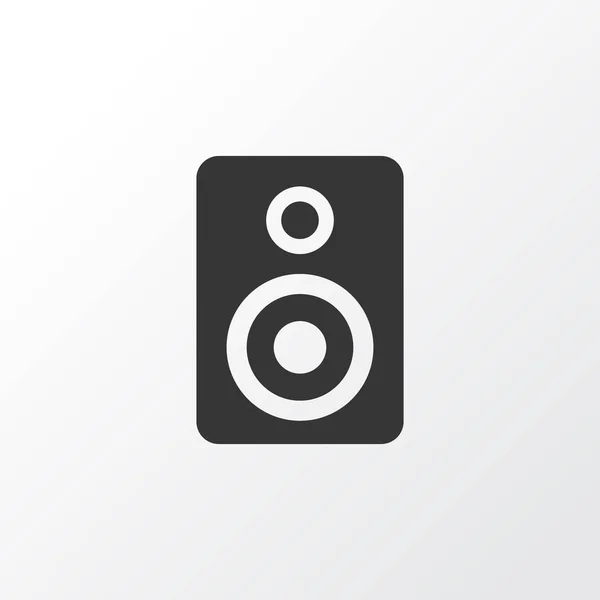 Symbole d'icône haut-parleur. Élément amplificateur isolé de qualité supérieure dans un style tendance . — Image vectorielle
