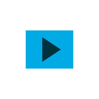 Slayt gösterisi simgesi renkli sembol. Premium kalite izole edilmiş multimedya ögesi modada.