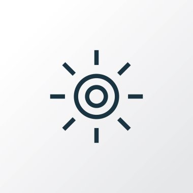 WB yanardöner simgesi satır sembolü. Premium Kalite izole etkisi öğe trendy tarzı.