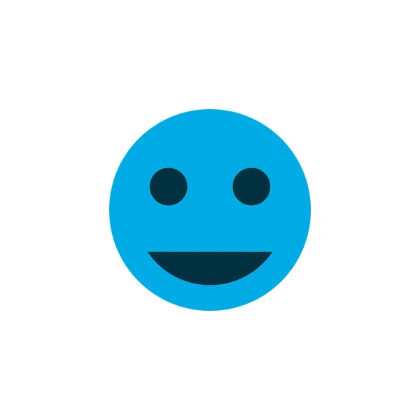 สัญลักษณ์สีของไอคอนแท็กหน้า องค์ประกอบรอยยิ้มที่โดดเดี่ยวคุณภาพพรีเมี่ยมในสไตล์อินเทรนด์ . — ภาพเวกเตอร์สต็อก