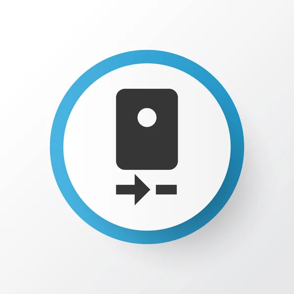 Smartphone pictogram symbool. Premium kwaliteit geïsoleerd Camera achterzijde Element In Trendy stijl. — Stockvector