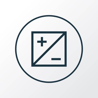 Modu simgesi satır sembolü. Premium Kalite izole pozlama öğe trendy tarzı.