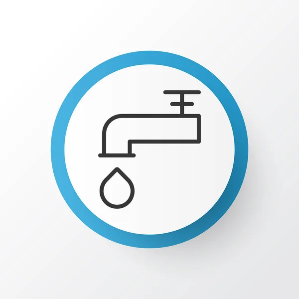 Symbole icône du robinet. Élément de spigot isolé de qualité Premium dans un style tendance . — Image vectorielle
