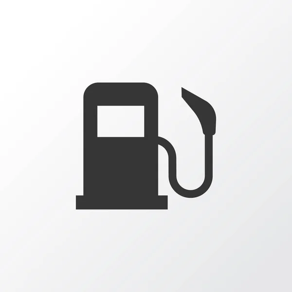 Symbole d'icône carburant. Élément de station d'huile isolée de qualité supérieure dans un style tendance. — Image vectorielle