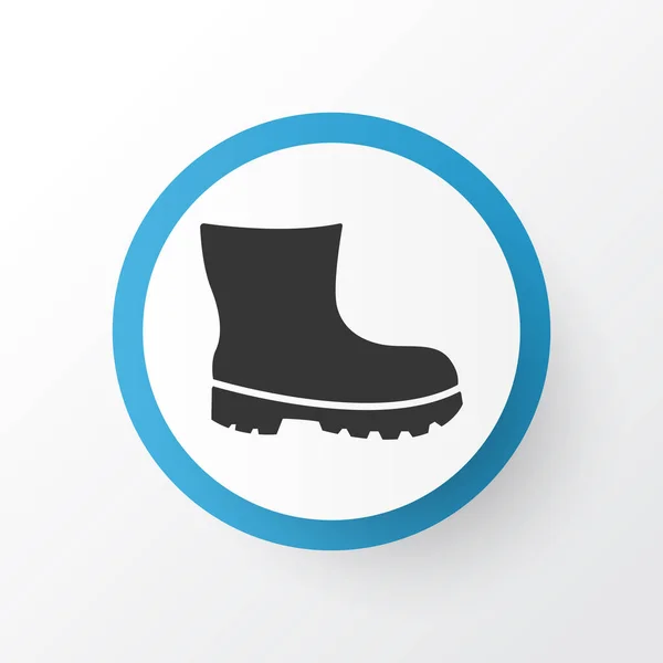 Boot icon symbol. Premium quality isolated footwear element in trendy style. — Stock Photo, Image