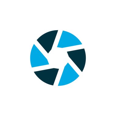 Çekim simgesi renkli sembol. Premium Kalite izole odak öğesi trendy tarzı.