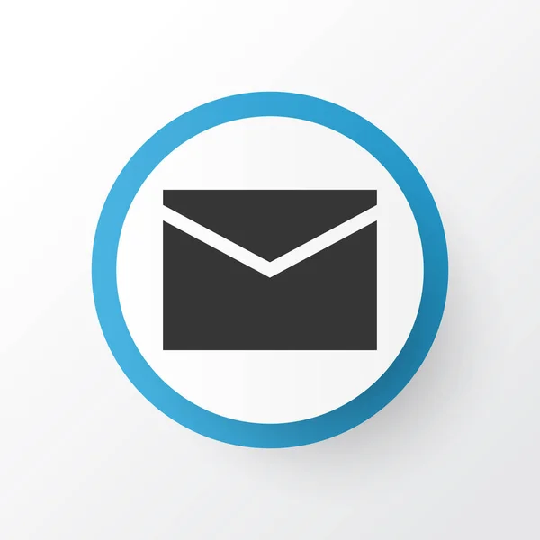 Meddelande ikon symbol. Premium kvalitet isolerade brevpost i trendig stil. — Stock vektor