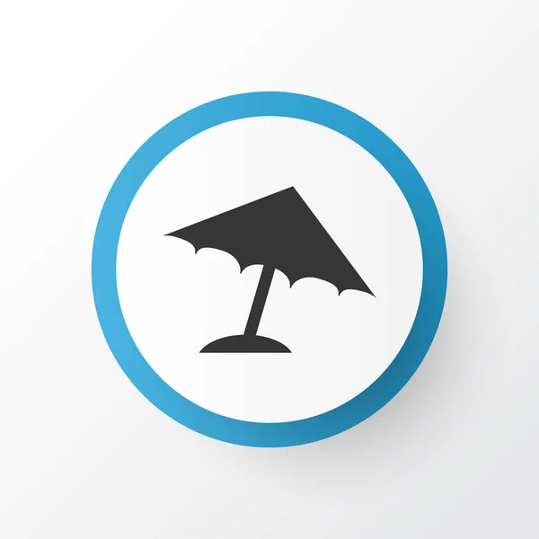 雨伞图标符号。时尚风格的优质隔离阳伞元素. — 图库矢量图片