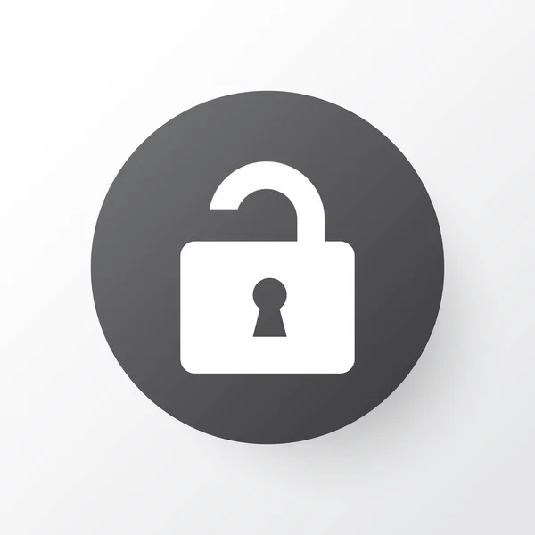 Unlock icon symbol. Premium quality isolated open  element in trendy style. — Stock Vector