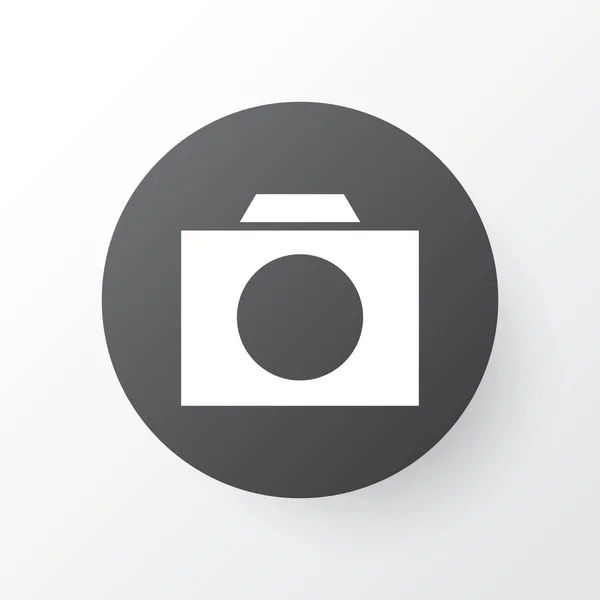 Fotografare icona simbolo. Elemento dell'apparecchio fotografico isolato di qualità premium in stile trendy . — Foto Stock