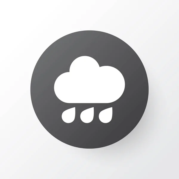 Symbole d'icône de pluie. Élément pluvieux isolé de qualité Premium dans un style tendance . — Image vectorielle