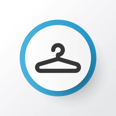 Askı simgesi simgesi. Premium kalite izole gardırop öğe trendy tarzı.