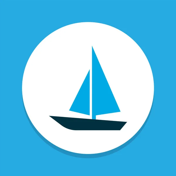 Ship icon colored symbol. Premium quality isolated boat element in trendy style. — Stock Photo, Image
