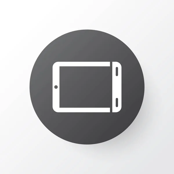 Palmtop ikonę symbolu. Premium jakości tablet na białym tle elementu w modnym stylu. — Zdjęcie stockowe