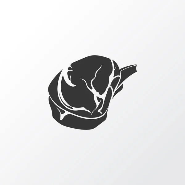 Meat icon symbol. Premium quality isolated ham element in trendy style. — 图库矢量图片