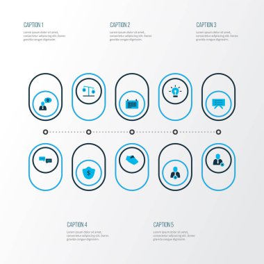 Takım simgeleri silinmiş işçiler, planlama tahtası, koruma ve diğer tarih elemanları ile birlikte ayarlandı. İzole vektör illüstrasyon ekibi simgeleri.