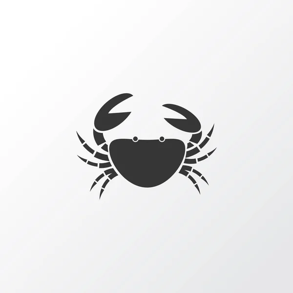 Krab pictogram symbool. Premiumkwaliteit geïsoleerd kanker Element In Trendy stijl. — Stockvector