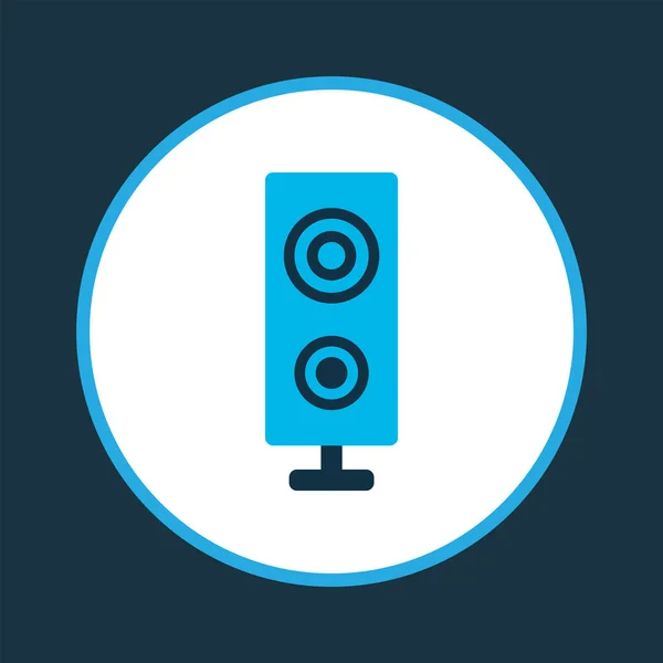 Loudspeaker icon colored symbol. Premium quality isolated amplifier element in trendy style. — Stock Photo, Image