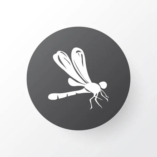 Dragonfly pictogram symbool. Premium kwaliteit geïsoleerd Juffers element in trendy stijl. — Stockvector