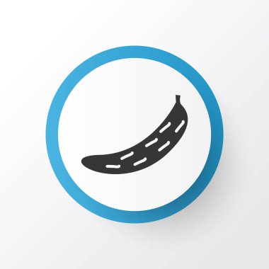 Salatalık simgesi simgesi. Premium kalite izole kornişon öğe trendy tarzı.