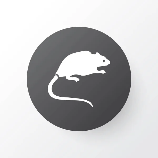 Icono de rata símbolo. Elemento de ratón aislado de calidad premium en estilo de moda . — Archivo Imágenes Vectoriales