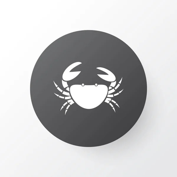 Krab pictogram symbool. Premiumkwaliteit geïsoleerd kanker Element In Trendy stijl. — Stockvector