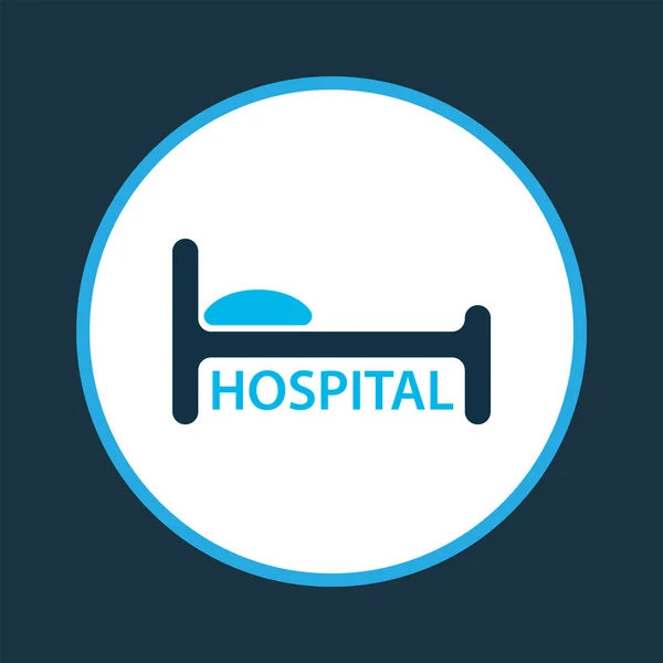 Hospital icon colored symbol. Premium quality isolated clinic element in trendy style. — Stock Photo, Image