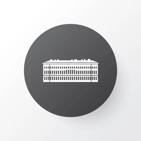 Σύμβολο εικονίδιο Hermitage. Υψηλής ποιότητας απομονωμένο στοιχείο χειμερινό παλάτι σε μοντέρνο στυλ. — Διανυσματικό Αρχείο
