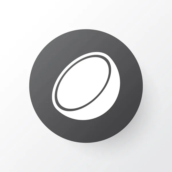 Cocoanut icon symbol. Premium quality isolated coco element in trendy style. — ストックベクタ