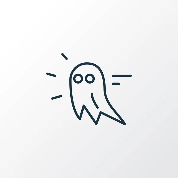 Spiel Geisterzeilen-Symbol. Premium-Qualität isoliertes Halloween-Element im trendigen Stil. — Stockvektor