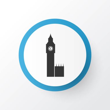 Büyük Ben simgesi. Kaliteli kalite izole edilmiş Londra ögesi modada.