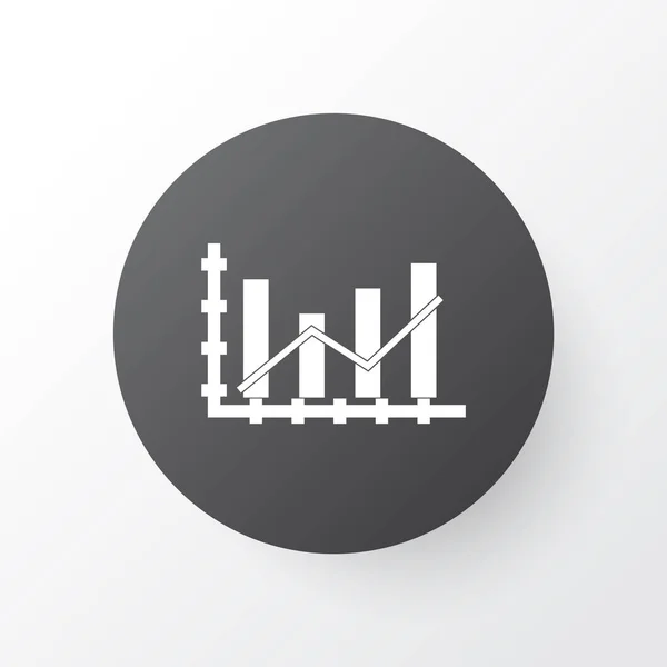 Símbolo de ícone crescente. Elemento de crescimento isolado de qualidade premium em estilo moderno . —  Vetores de Stock