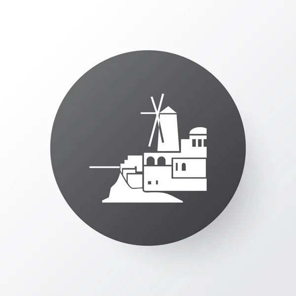 Santorini icon symbol. Premium quality isolated greece element in trendy style. — Stock Photo, Image