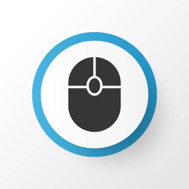 Fare simgesi simgesi. Premium kalite izole tıklatın öğe trendy tarzı.