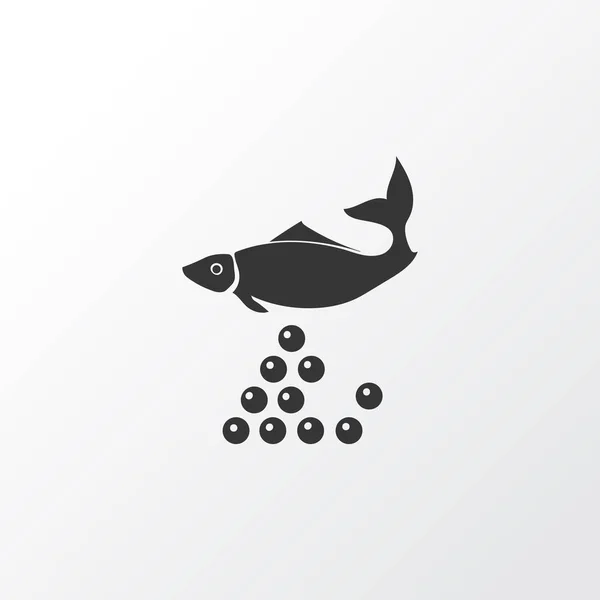 Caviar icon symbol. Premium quality isolated roe element in trendy style. — Stock Photo, Image