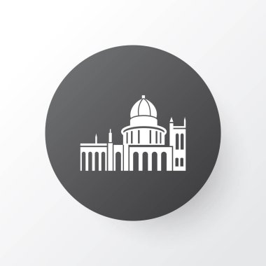 Oxford Üniversitesi ikon sembolü. Moda tarzında birinci kalite izole eğitim unsuru.