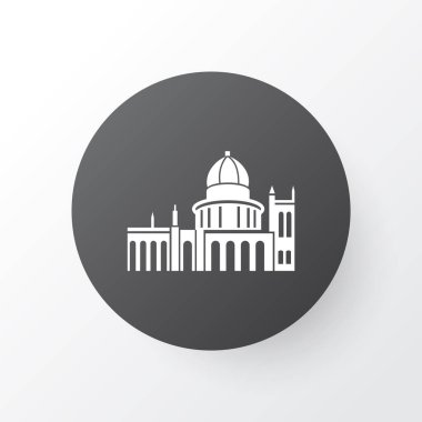 Oxford Üniversitesi ikon sembolü. Moda tarzında birinci kalite izole eğitim unsuru.