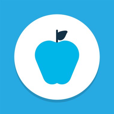 Apple simgesini renkli sembol. Premium kalite izole jonagold öğesi trendy tarzı.