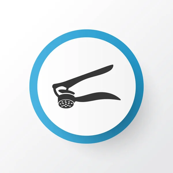 Simbolo icona attrezzatura. Premium qualità isolato aglio pressa elemento in stile trendy . — Vettoriale Stock