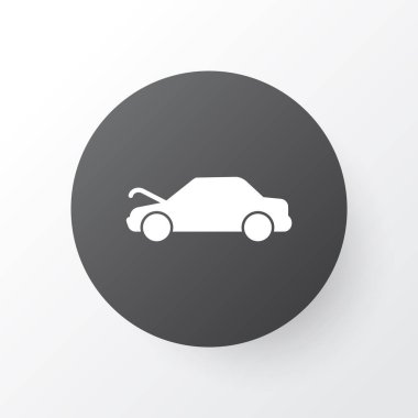 Onarım simgesi simgesi. Premium kalite izole Kaputu açın öğe trendy tarzı.